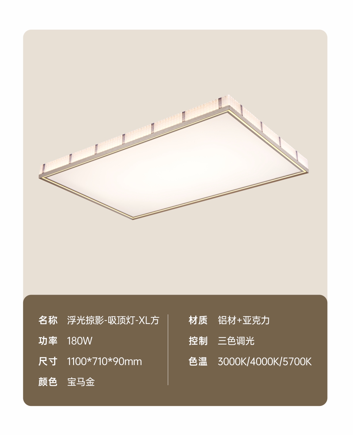 浮光掠影系列吸頂燈